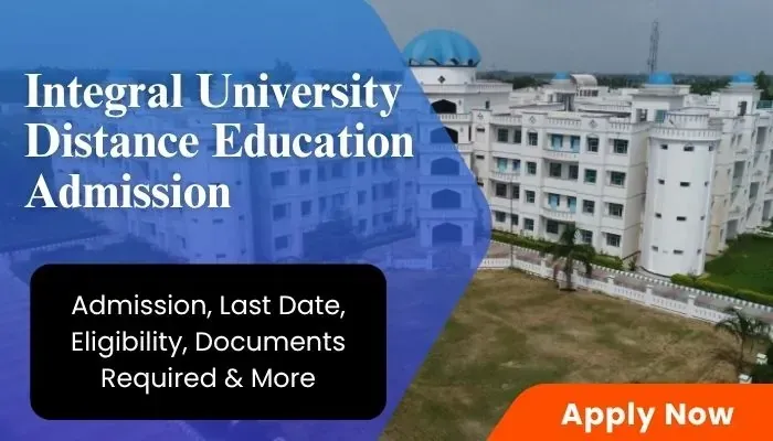 Integral University Distance Education Admission
