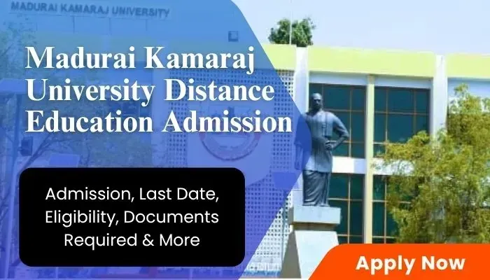 Madurai Kamaraj University Distance Education Admission