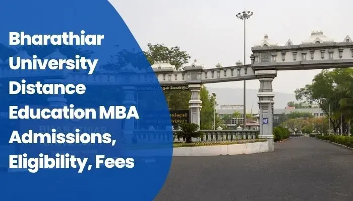 Bharathiar University Distance Education MBA