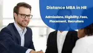 Distance MBA in HR